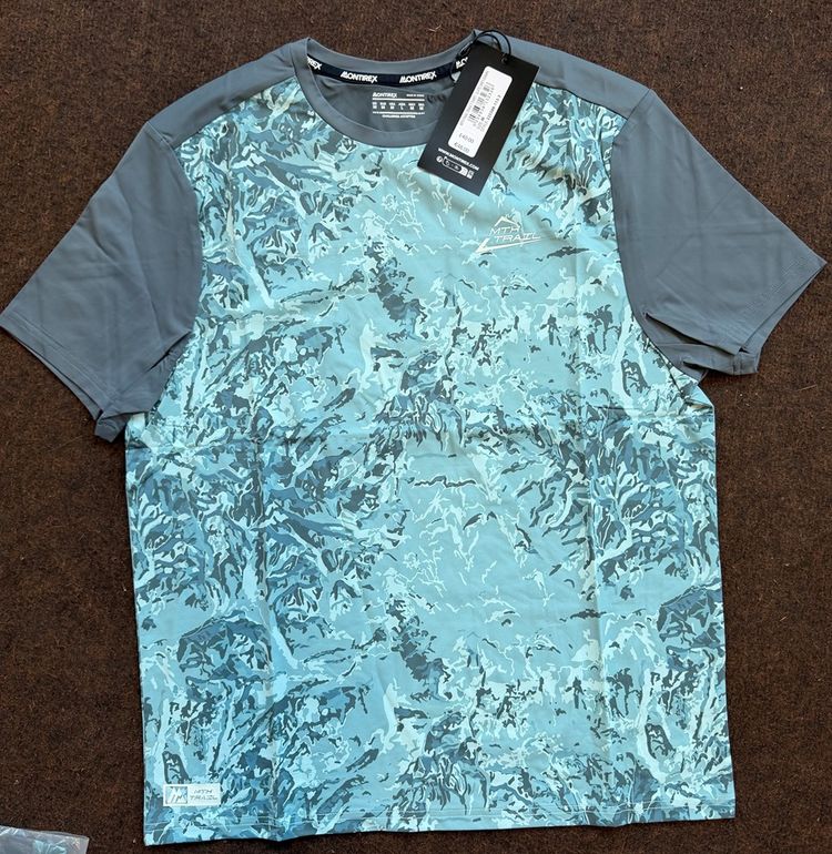 MTX TRAIL TRIAX T-shirt £40rrp Dawn / Cement grey 